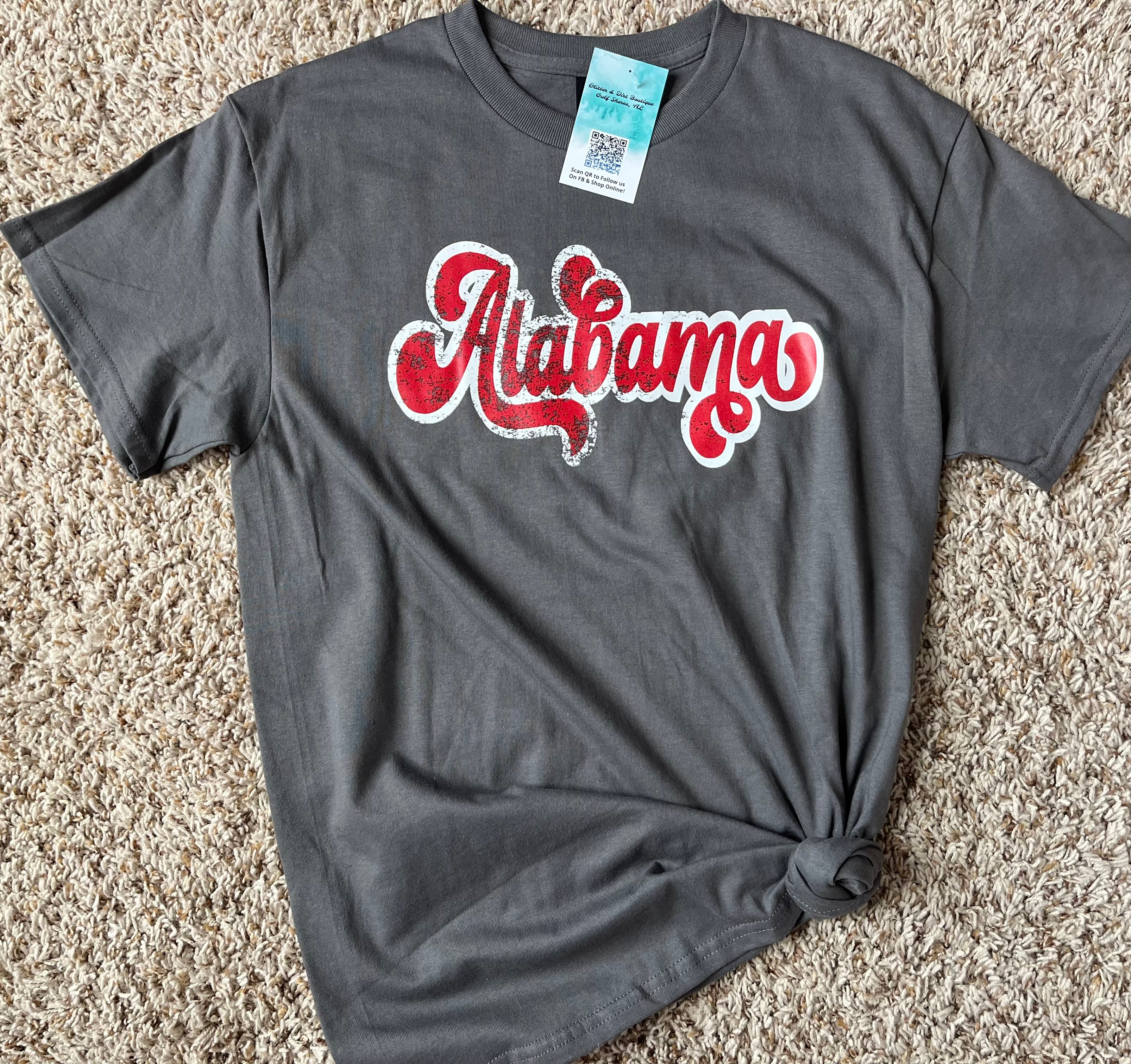 Distressed Alabama Tee