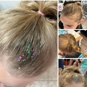 Pink-A-Licious Glitter Hair Gel