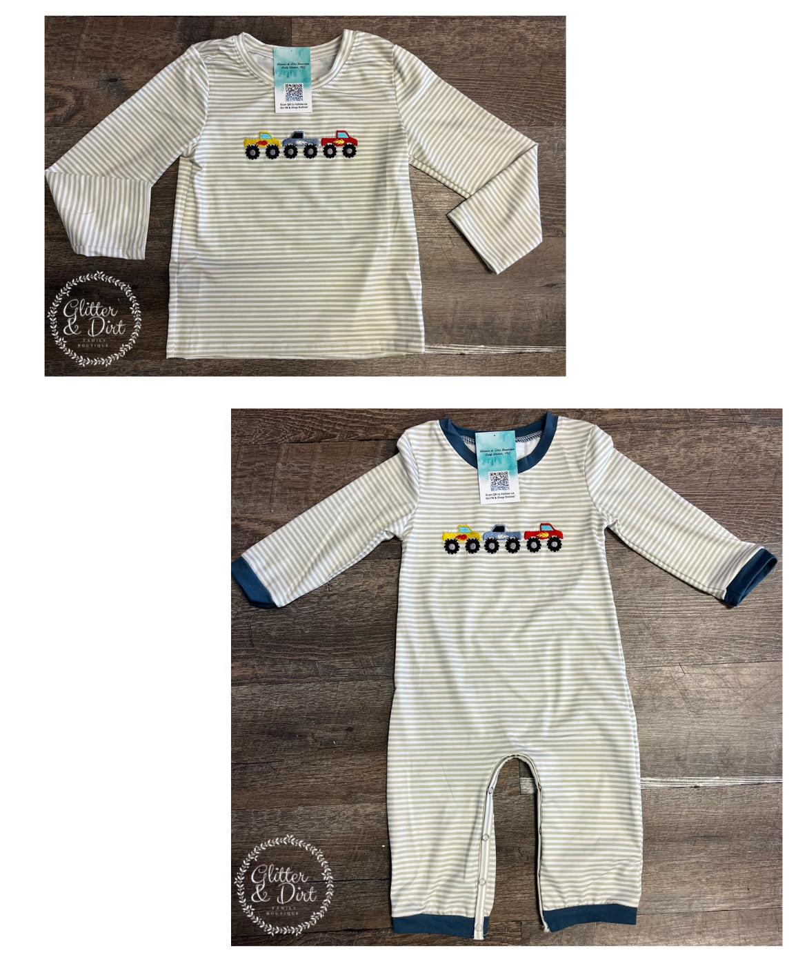 Embroidered Truck Top