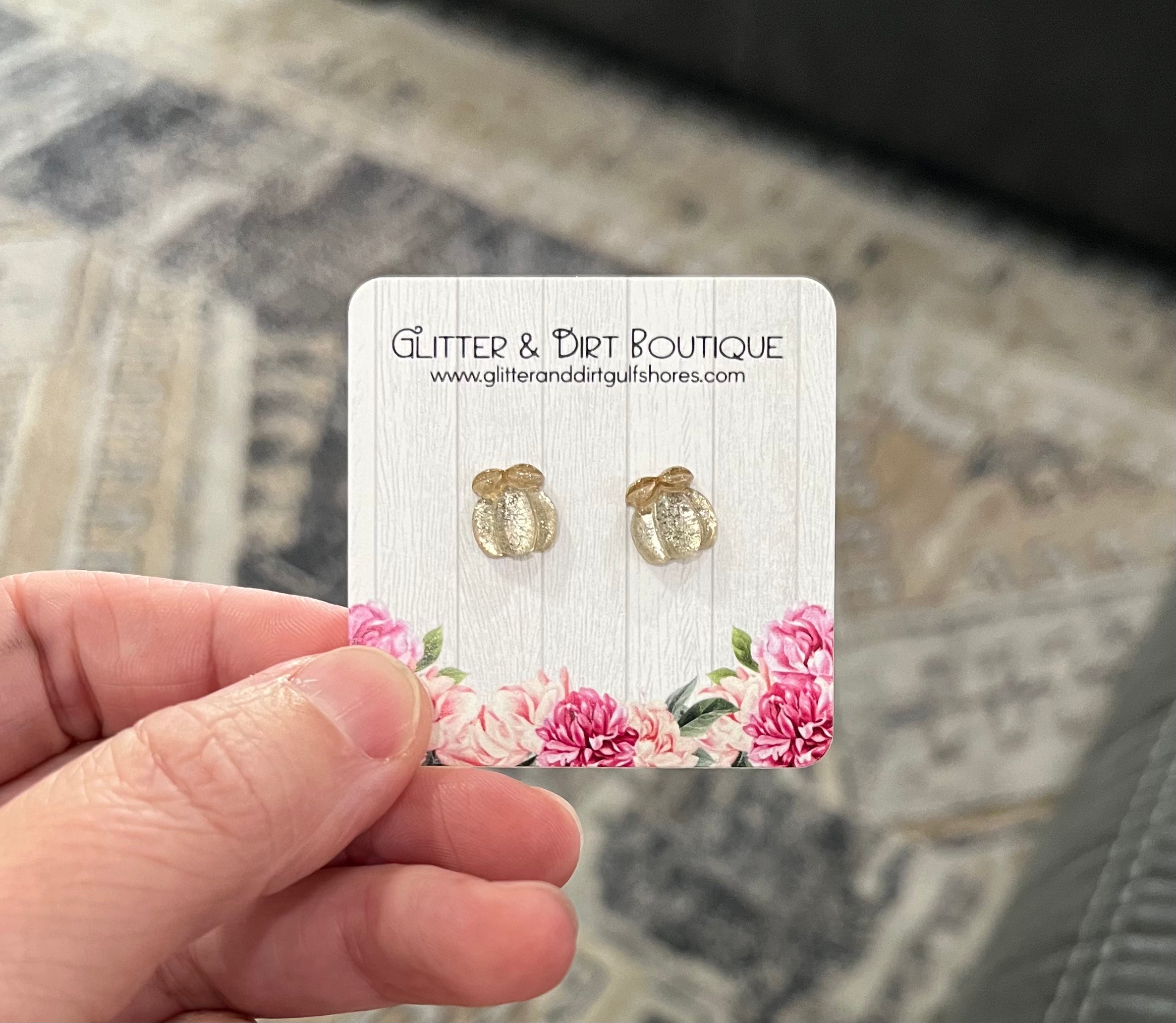Pumpkin Earrings