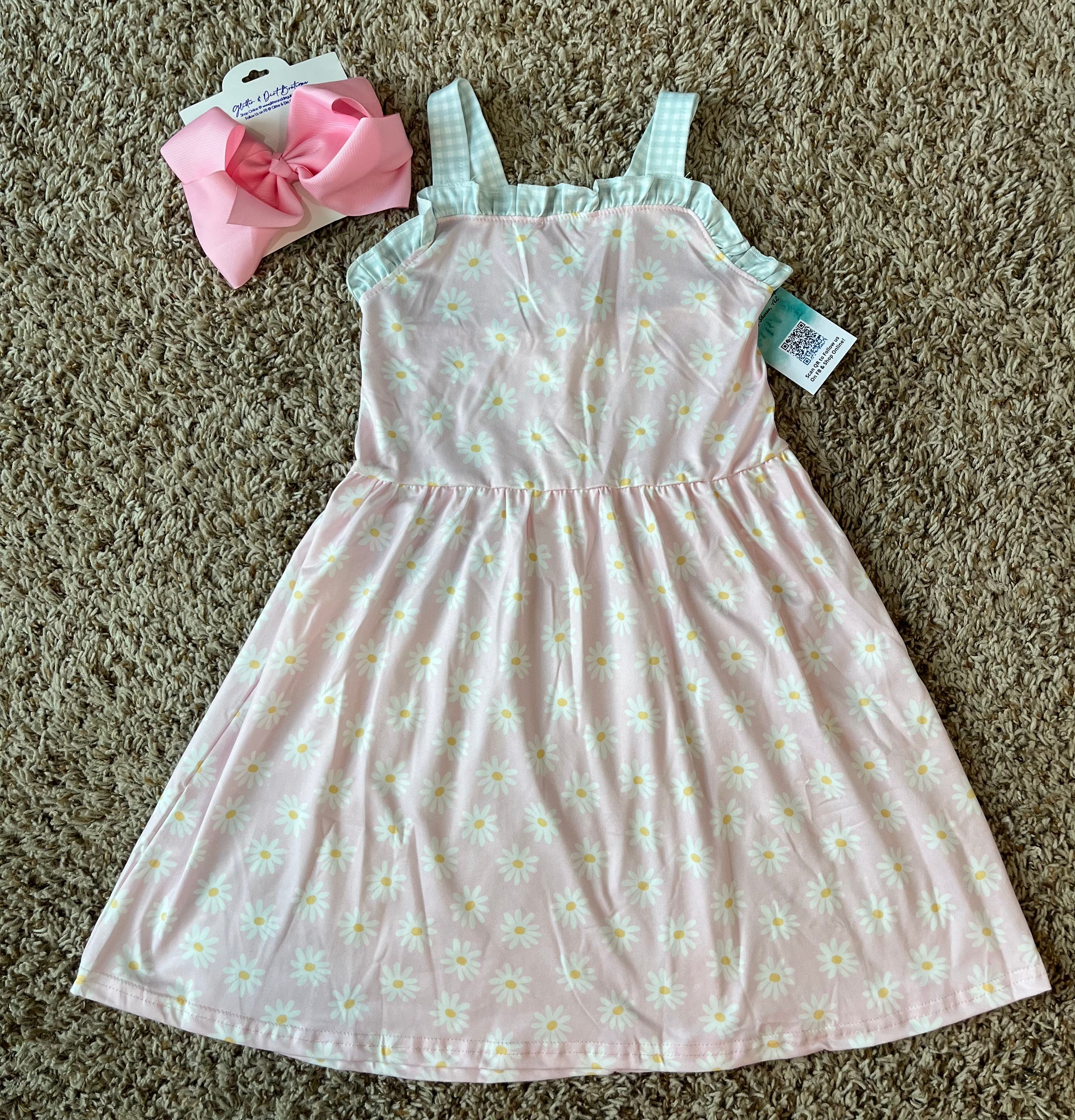 Pink Daisy Dress