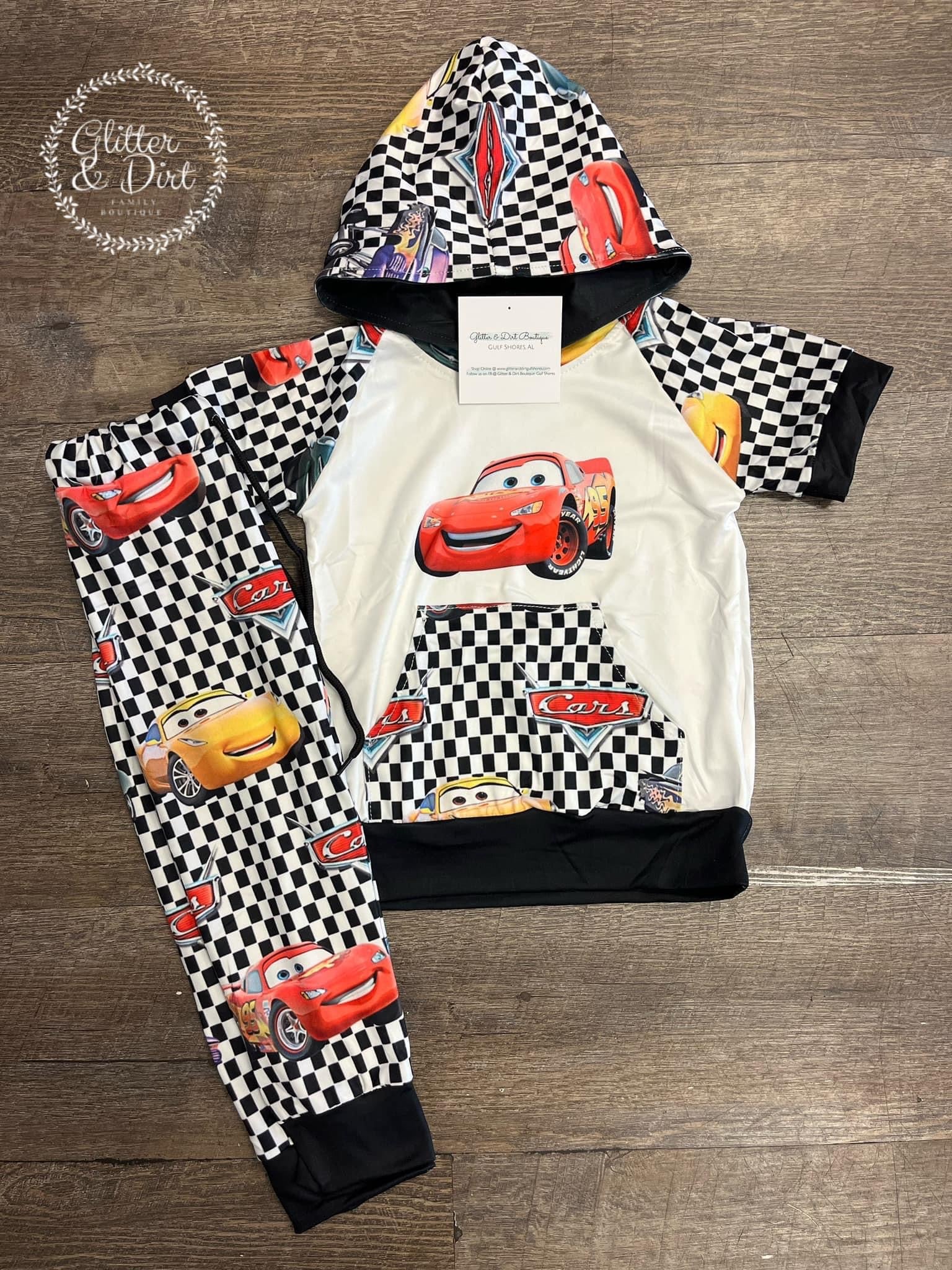 Cars Hoodie Set