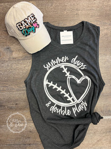 Summer Days & Double Plays Tank
