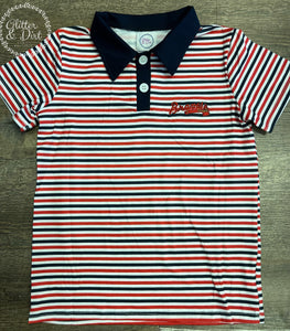 Embroidered Braves Polo