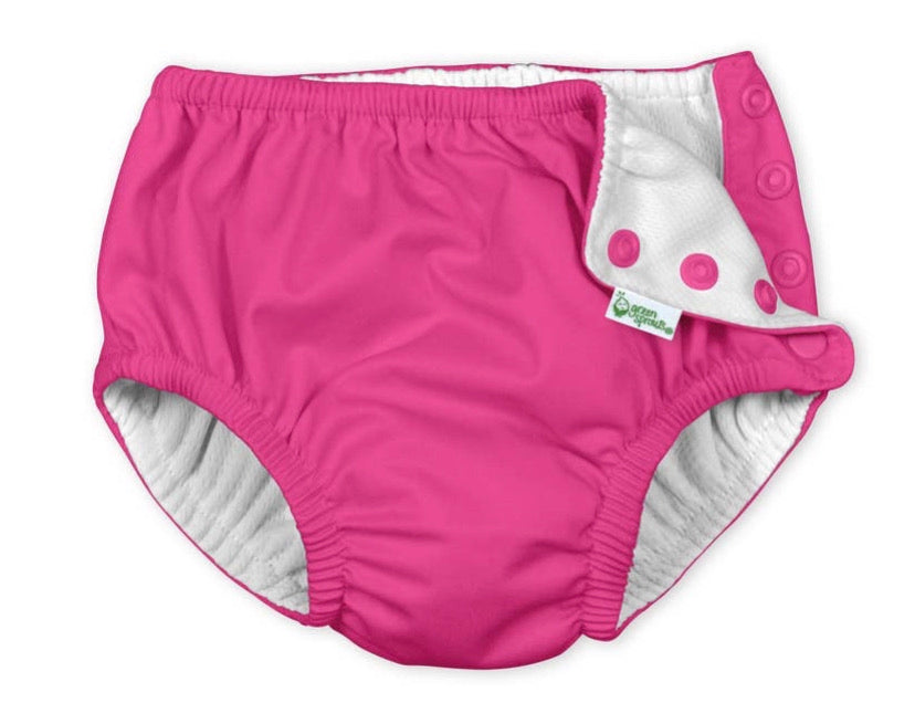Solid Color Reusable Swim Diapers