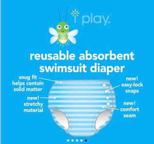 Green Sea Life Reusable Swim Diaper